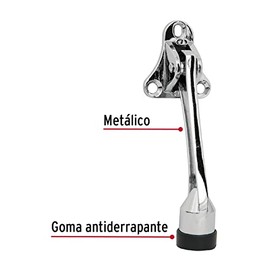 Hermex FIPU-3, Fija puerta antiderrapante acabado de cromo
