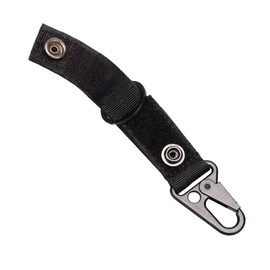 Floatdream Pack of 3 Duty Belt Keeper, Tactical Hanging Belt Carabiner, Belt Carabiner Made of Nylon Belt Keeper, for Camping, Hiking (3 Colours)