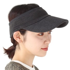 regnuu Sweatshirt, Long Brim Visor, Women's, Men's, Unisex, charcoal