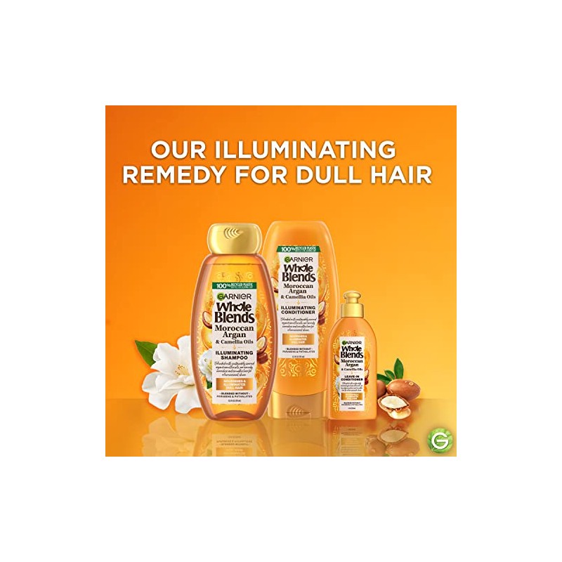 Garnier Whole Blends Illuminating Conditioner Moroccan Argan and Camellia Oils