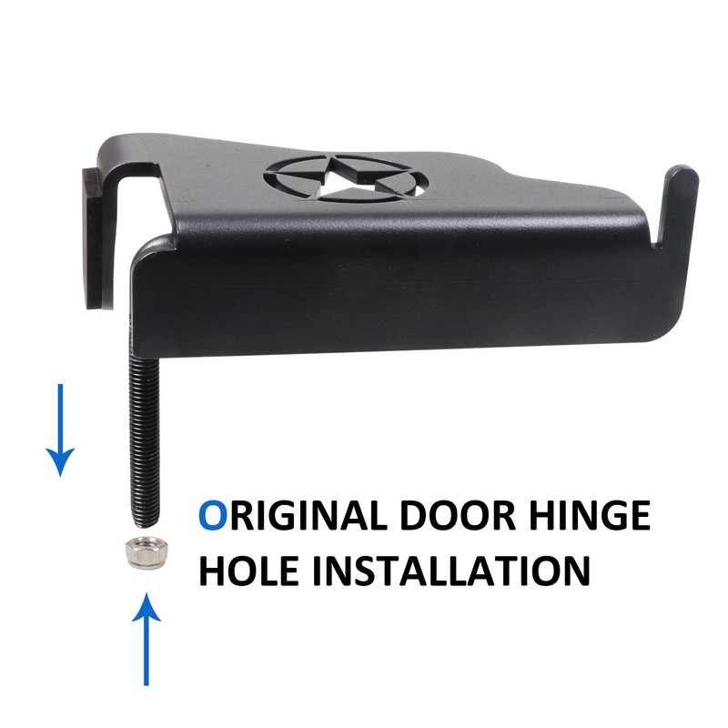 RERPRO Foot Pegs Rest Pedals Compatible with 1997-2006 Jeep Wrangler