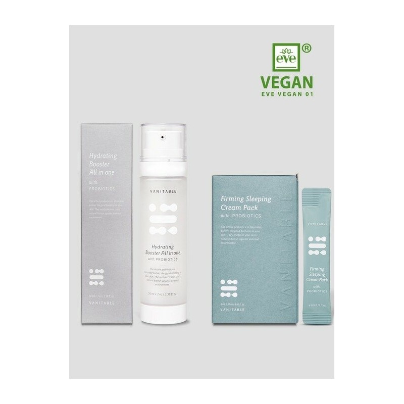 Hydrating booster all-in-one + hydrating cream + firming sleeping cream