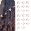 20 Pcs Mini Pearl Hair Claw Clip, BetterJonny Pearl Hair