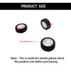 10pcs Toy Car Wheels 20mm Rubber Tire for DIY Model