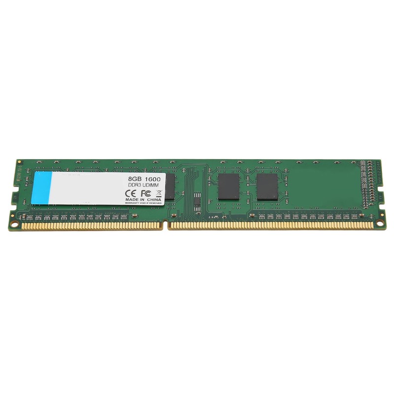 DDR3 UDIMM 1600Mhz RAM 64bit Width 40Pin Data Interface Plug