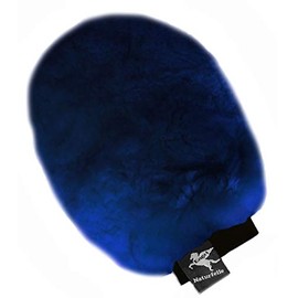 Engel Reitsport Lammfell Putzhandschuh zur Fellpflege PUHA1-MAR Marine blau