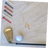 Kisangel 2pcs Brass Golf Balancing Weights Tip Weights for Steel