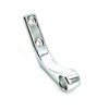 Sanderson Polished Chrome Plated Zinc Toilet Seat Hinge Hardware Kit