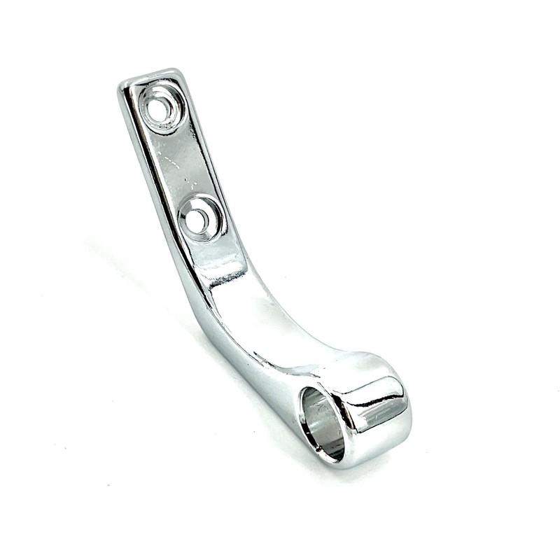 Sanderson Polished Chrome Plated Zinc Toilet Seat Hinge Hardware Kit