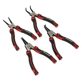 Sealey AK8457 4pc 180mm Circlip Pliers Set , Black