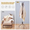 Furshus Coat Rack Freestanding,hat and coat rack stand for entryway,Living