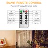 Jsdoin Curtain Lights 3m×3m 300LED Fairy Lights with 8 Modes