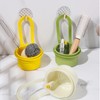 Sink-mounted Food Waste Collector, Kitchen Sink Strainer Basket, Drain Filter