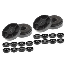 KONTONTY 2sets Speaker Isolation Feet Pad Turntable Isolation Platform HiFi Pad 10pcs*2