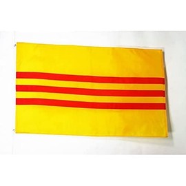 AZ FLAG South Vietnam Flag 3' x 5' - Vietnamese flags 90 x 150 cm - Banner 3x5 ft