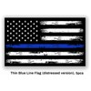 GRITKULTURE 5.1 Inch X 3 Inch Thin Blue Line US