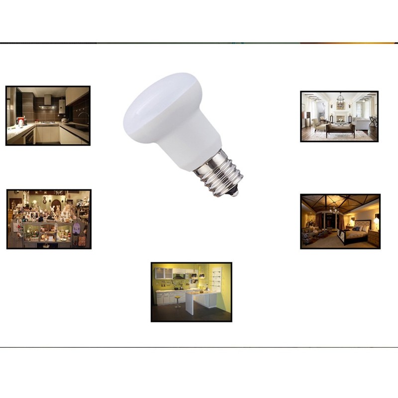 R14 E17 LED Light Bulb, 3W LED Bulb Replace 30W