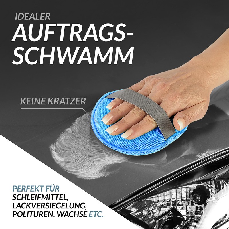 Glart Hand Polishing Sponge, Polishing Cloth