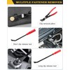 Poraxy Trim Removal Tool,120Pcs Car Panel Door Audio Removal Tool