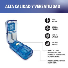 IEA Medical Pill Divider | Pill Divider | Pill Squeezer | Pill Separator | Pill Divider | Pills and Medication Halving