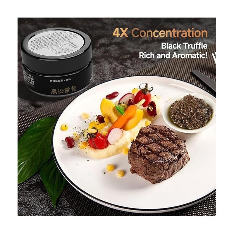 Mushroomstorm Premium Black Truffle Sauce 2.8oz - The Ultimate Culinary