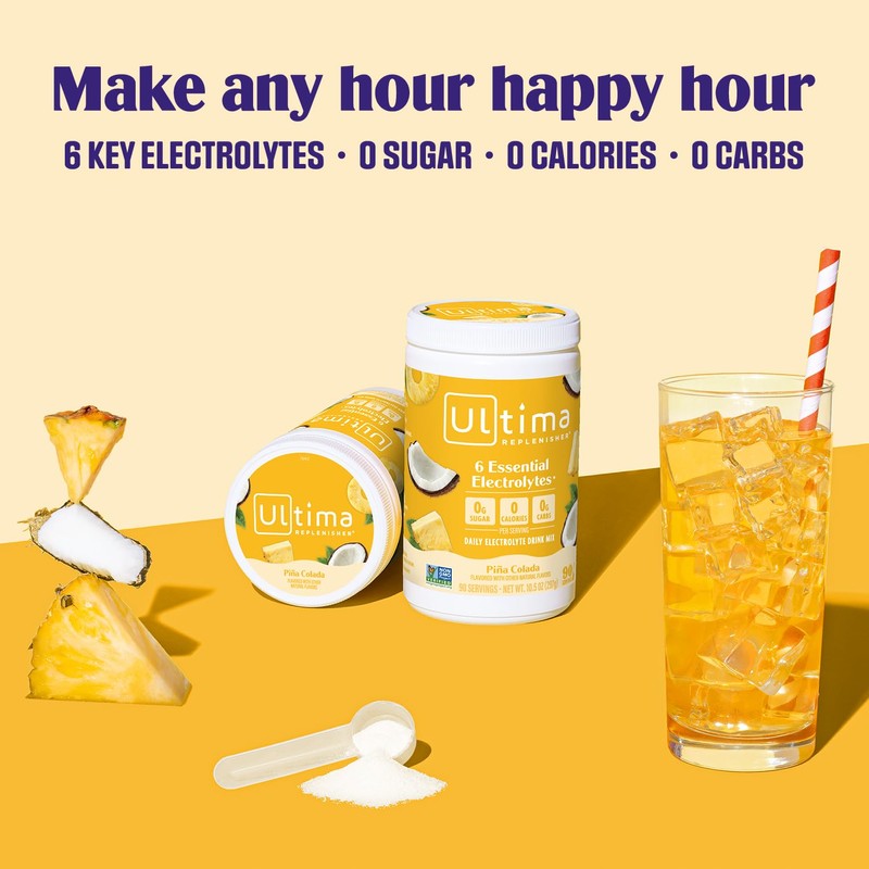 Ultima Replenisher Mocktini Electrolyte Powder Drink Mix – Sugar Free