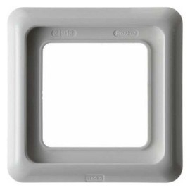 Berker frame 1f.pws/gl 132809 with seal IP44 WG-UP IP44 cover frame 4011334186571