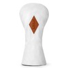Golf Club Headcover Premium Embroidered PU Leather Birdie Birds Goblet
