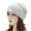 ZLYC Cotton Thin Slouchy Beanie Hat for Men Women Fashion
