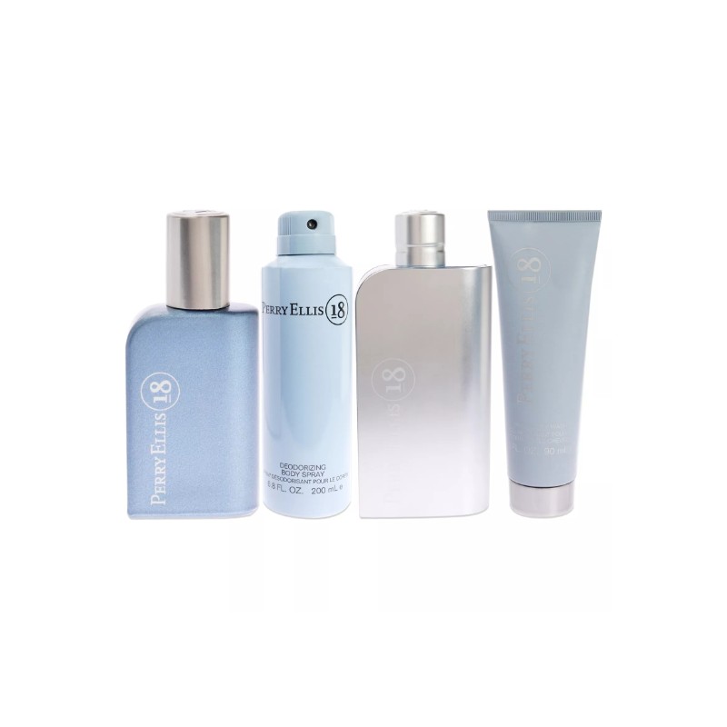 "Perry Ellis 18 for Men - 4 Pc Gift Set