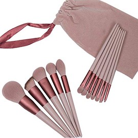 ACiyD Brocha de Maquillaje Juego de brochas de Maquillaje de 13 Piezas Juego de brochas de Maquillaje Suave Sombra de Ojos Colorete Juego de brochas correctoras