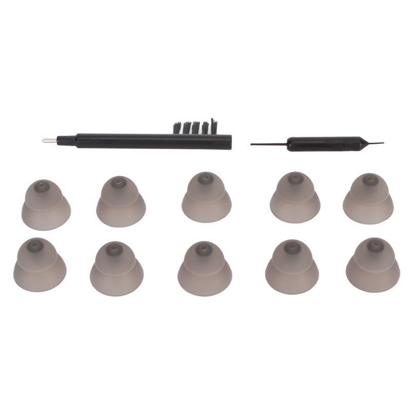 10pcs Sound Aid Replacement Domes Double Layers Sound Amplifier Earbud