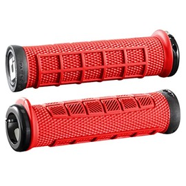 ODI Unisex Adult Elite Pro Grips, Red, 130 mm