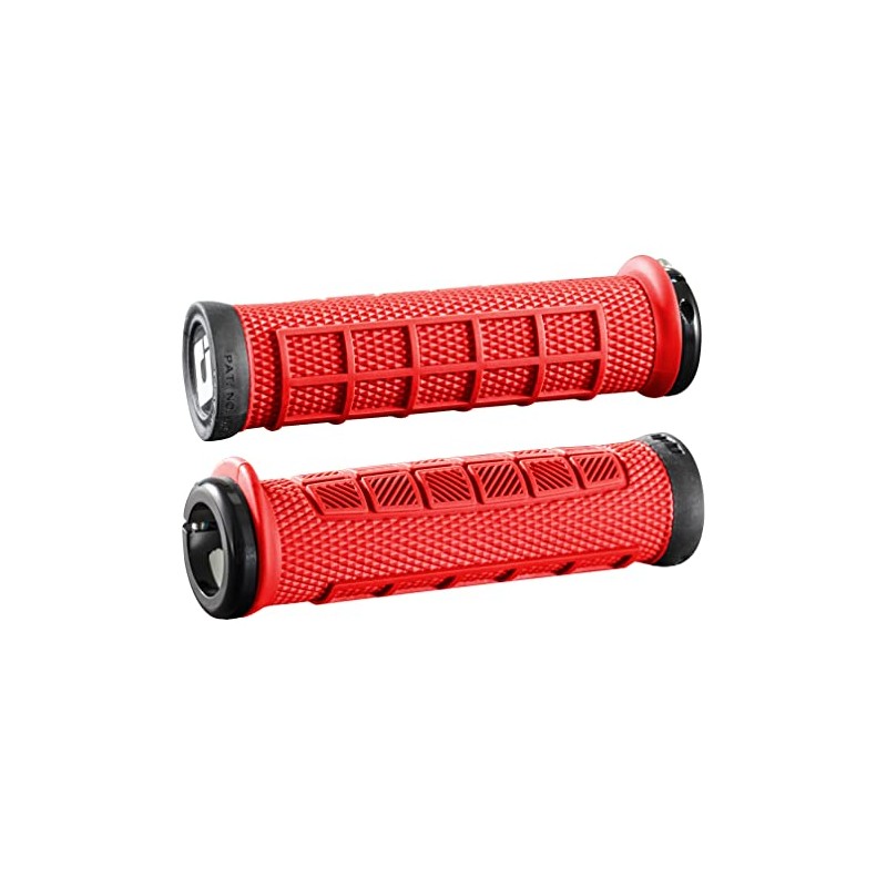 ODI Unisex Adult Elite Pro Grips, Red, 130 mm