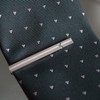 TAVARAT Men's Tie Clip, Made in Japan, Birthstone, Brass, Stylish,