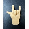Unbranded Tiny ‘Rock & Roll” Hands Finger Puppet (Left Hand)