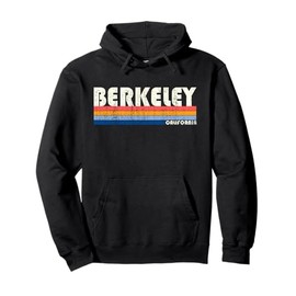 Vintage 70s 80s Style Berkeley, CA Pullover Hoodie