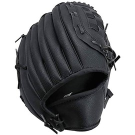 ZIMUYLOP Baseball Gloves, Softball Gloves, Catcher Gloves,Suitable for Youth/Adult and Beginner Outdoor Sports Training (Black, 10.5inck)
