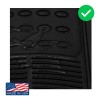 Kit Tapetes 3 Hileras Uso Rudo Toyota Highlander