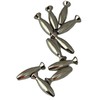 Minnow Brass Lure Bodies & Solid Smooth and Hex Beads