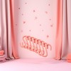 YuanHolumid 8Pcs Pink S S-Shaped Hooks, Plastic Clothes Hangers Multi-Purpose