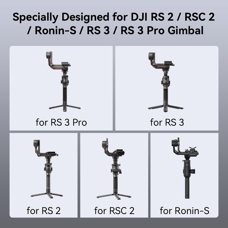 SmallRig Quick Release Plate for Manfrotto Style for DJI RS