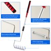 7pcs House Paint Roller Kit, Gesenwin 9 Inch Extendable Roller