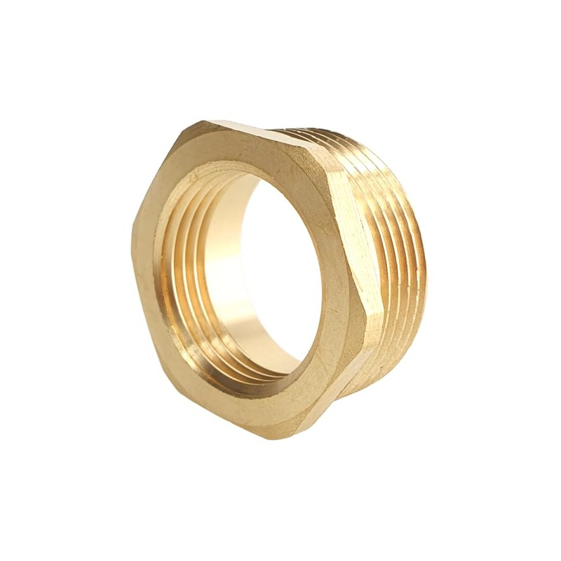 Reducer 1 1/4 Inch x 3/4 Inch Male Thread/Female Brass
