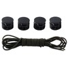 Elastic Cord Stopper, Cord End, Spring Drawstring, Rope Buckle, Elastic