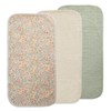 Mushie Changing Pad Liner 3-Pack - Color: Check Combo