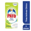 Pato Tiras Activas para Inodoro, Pastilla Adhesiva Limpiadora de Sanitarios,
