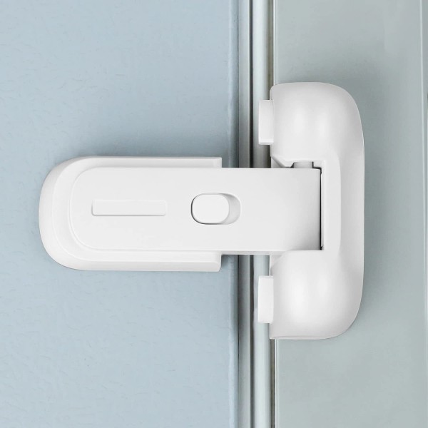 Refrigerator Fridge Freezer Door Lock for Child Proof Refrigerator Latch