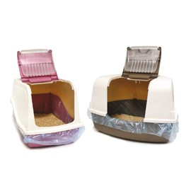 Croci - XL-Wurfbeutel, Kordelzugverschluss, für große Streu bis 66x50cm, 10 Stück