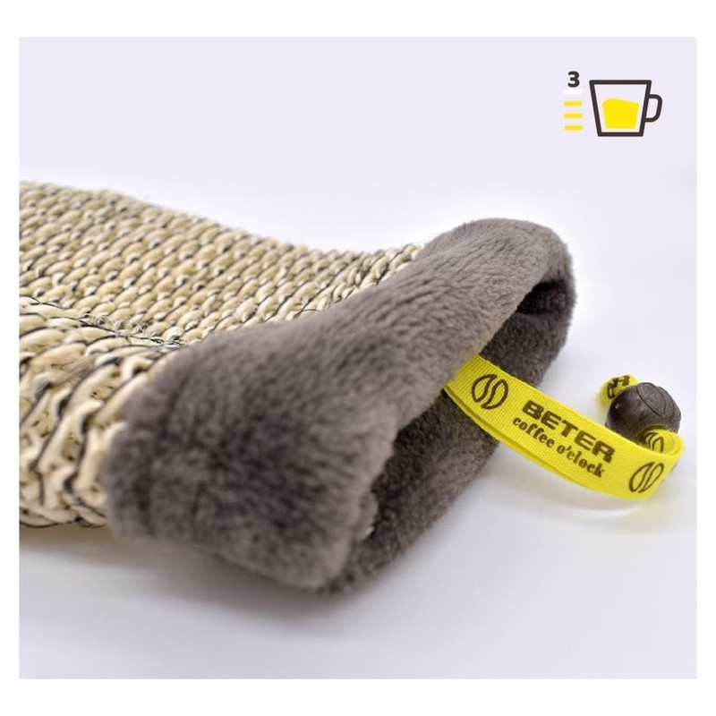 Beter - Bath glove made from 100% vegetable fibres made